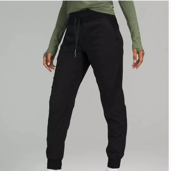 lululemon athletica Black Track Pants - Picture 1 of 5